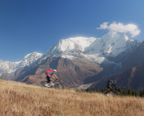 Raid e-bike - Chamonix à Annecy